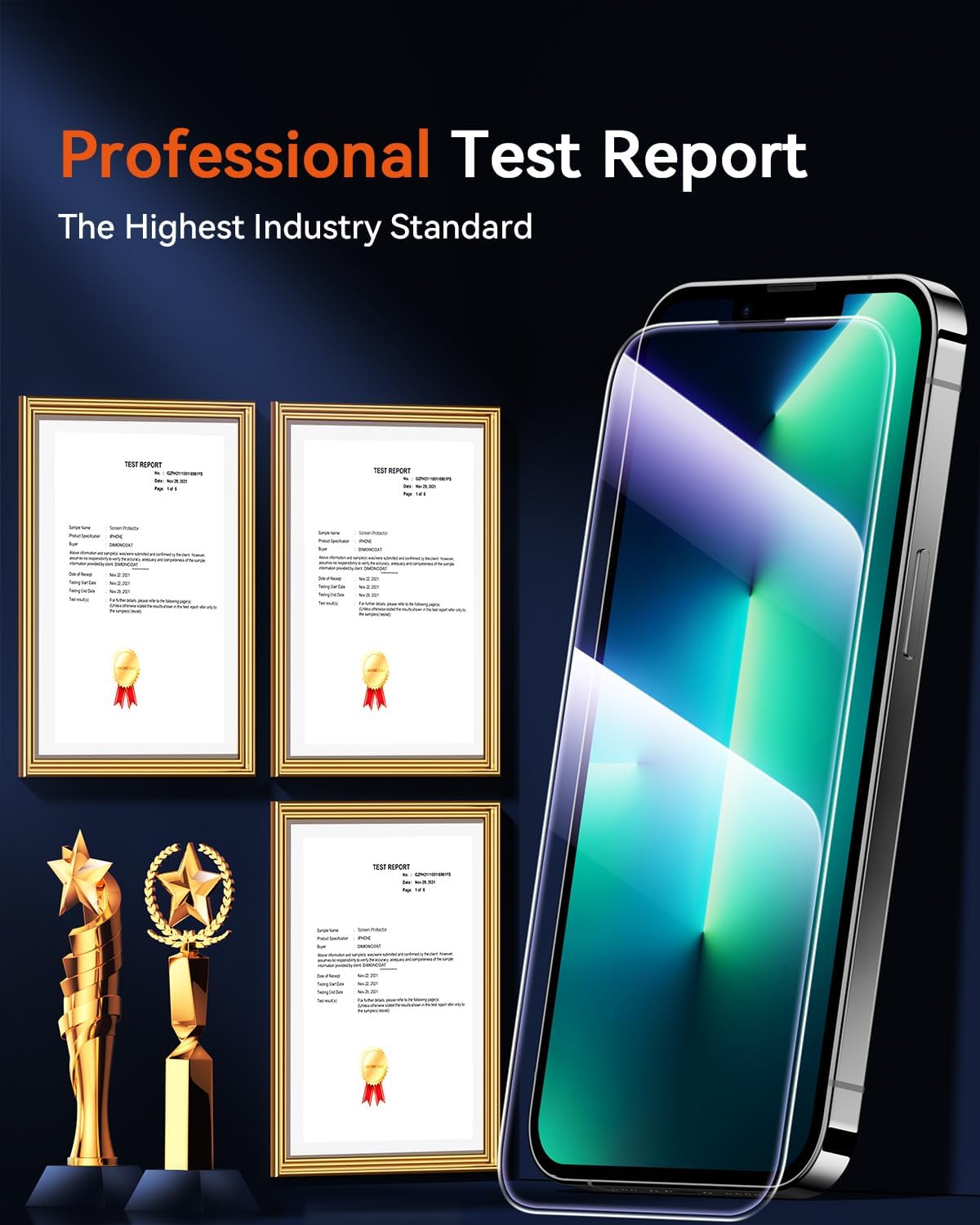 4-PACK Compatible iPhone 14/ iPhone 13/13 Pro， iPhone 13 Pro Max/14 Plus Privacy Screen Protector [6.1 inch][Auto Alignment Kit] True 23° Anti-Spy [10X Military Protection] Diamonds Hard Tempered Glass [Case Friendly] - Haassue